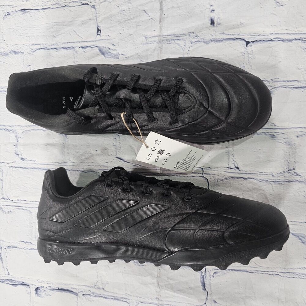 Adidas MENS 11.5 WOMENS 12.5 Copa Pure.3 TF Turf Soccer Cleats Shoes Black
